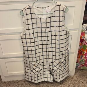Stylish Sleeveless Grid Jumpsuit